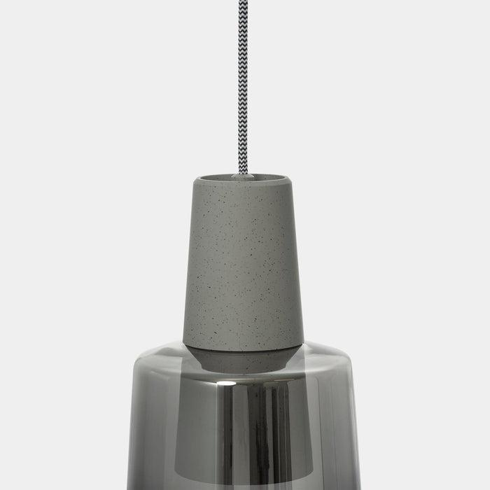 PENDANT KHOI SURFACED LED 22.7 LED WARM-WHITE 3000K ON-OFF CEMENT GREY 907LM