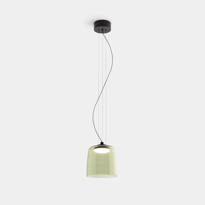 PENDANT LEVELS 1 BODY Ø220MM LED 19 SW 2700-3000-4000K CASAMBI BLACK 1381LM