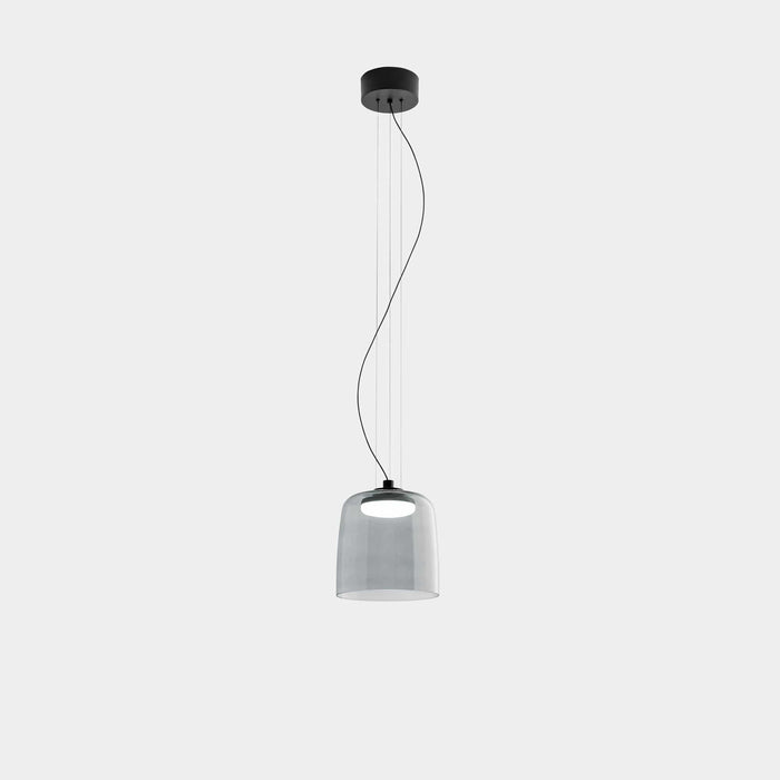 PENDANT LEVELS 1 BODY Ø220MM LED 19 SW 2700-3000-4000K CASAMBI BLACK 1381LM