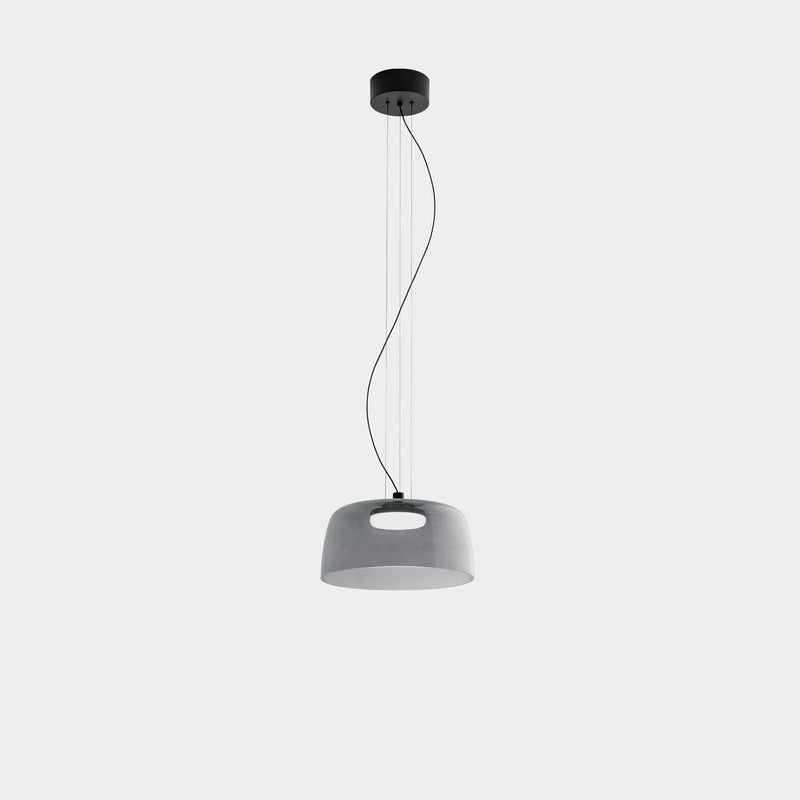 PENDANT LEVELS 1 BODY Ø320MM LED 19 SW 2700-3000-4000K PHASE CUT BLACK 1381LM