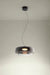 PENDANT LEVELS 2 BODIES Ø420MM + Ø320MM LED 19 SW 2700-3000-4000K DALI-2 BLACK