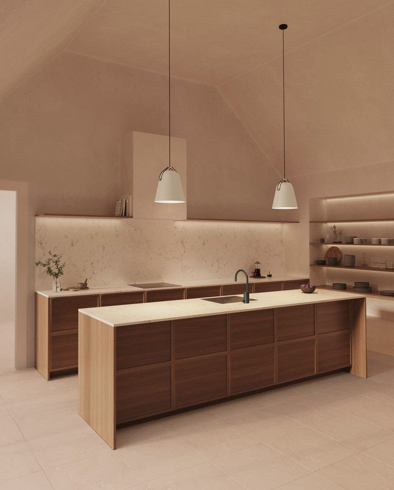 PENDANT NAPA BIG E27 15 STONE GREY 1323LM