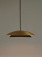 PENDANT NOWAY SMALL LED 18.5 SW 2700-3000-4000K ON-OFF MATTE GOLD 618LM