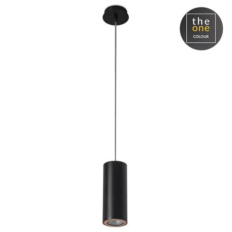 PENDANT PIPE 170MM GU10 8 BLACK 00-0073-05-23