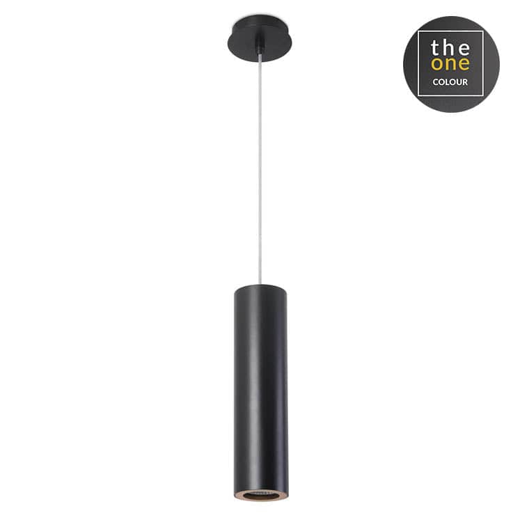 PENDANT PIPE 300MM GU10 8 BLACK 00-5456-05-23