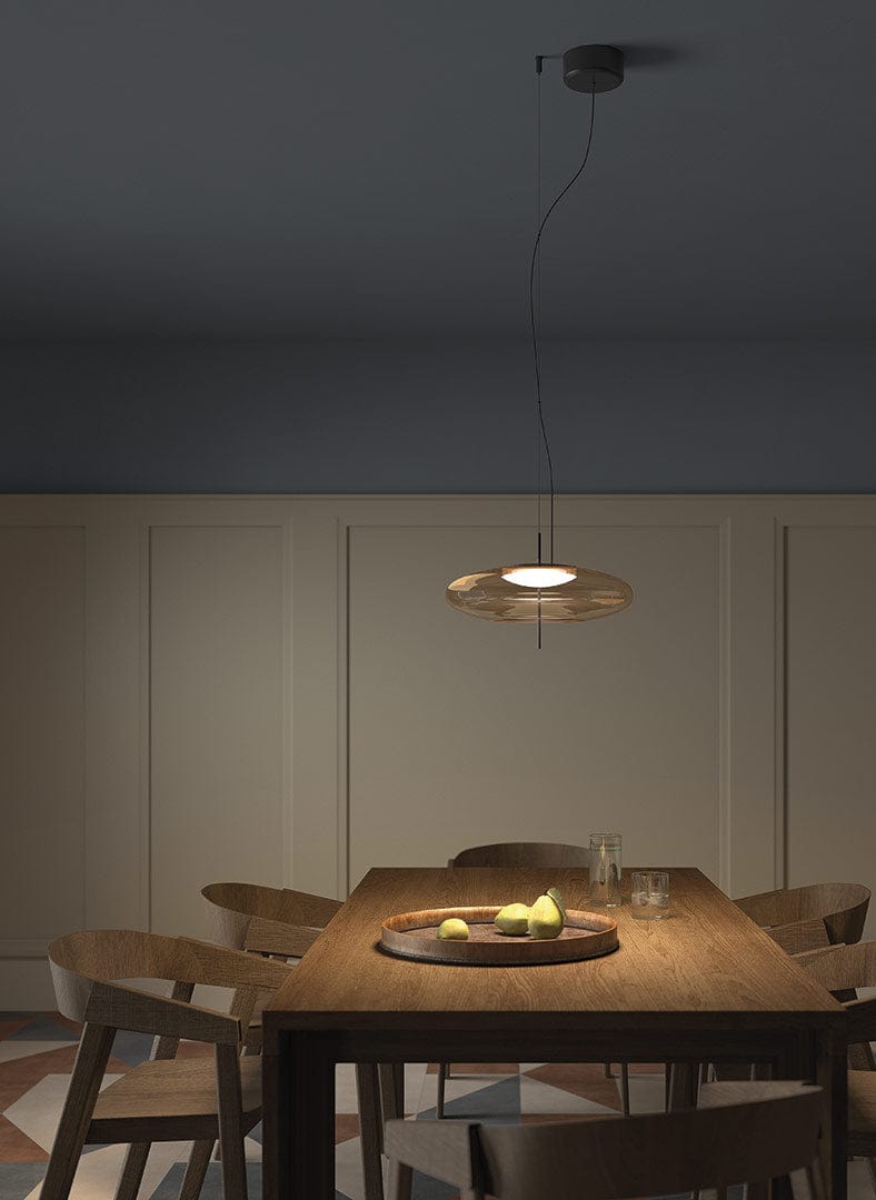 PENDANT PLAT SURFACE LED 13W SWITCH 2700K/3000K/4000K AMBER 743LM LIGHT FOR LIFE 00-8404-05-15