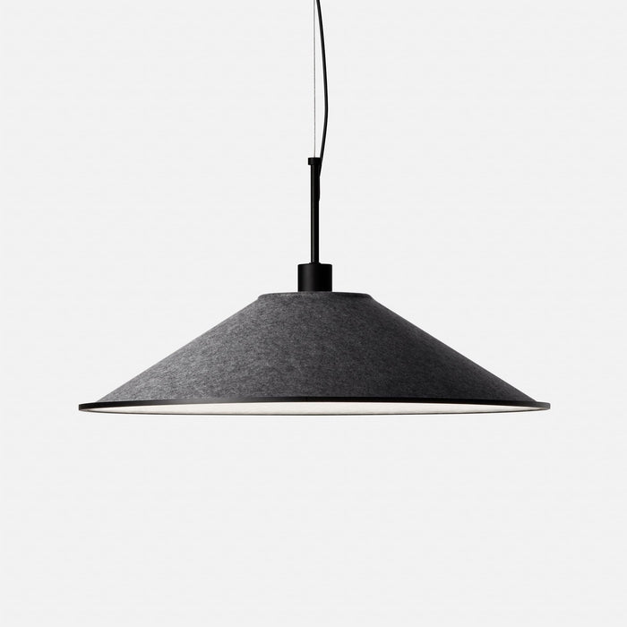 PENDANT SHOEMAKER Ø669MM LED 22.2 TW 2700-6500K DALI DT8 BLACK GRIS ANTRACITA 1 00-7727-05-EQ