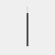 PENDANT STYLUS SURFACED 600MM LED 9.7 LED WARM-WHITE 3000K ON-OFF BLACK 412LM