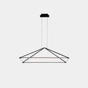 PENDANT TUBS 900MM LED 41 LED WARM-WHITE 3000K DALI-2/PUSH BLACK 1990LM