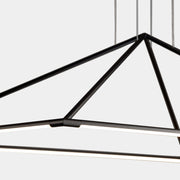 PENDANT TUBS 900MM LED 41 LED WARM-WHITE 3000K ON-OFF BLACK 1791LM