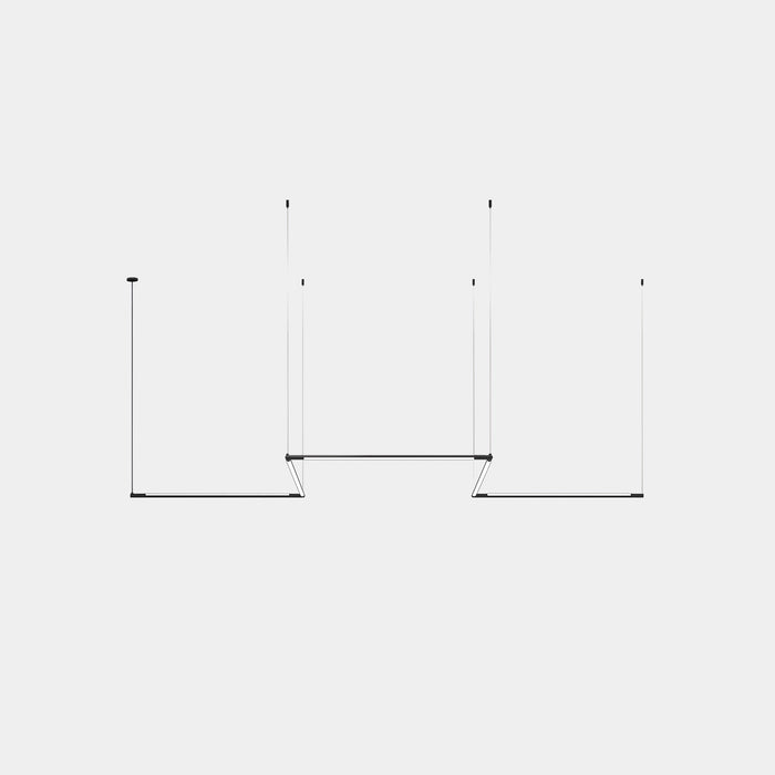 PENDANT TUBS MODULAR CONFIGURATION LINEAL X 5 LED 47.2 LED WARM-WHITE 2700K ON-O