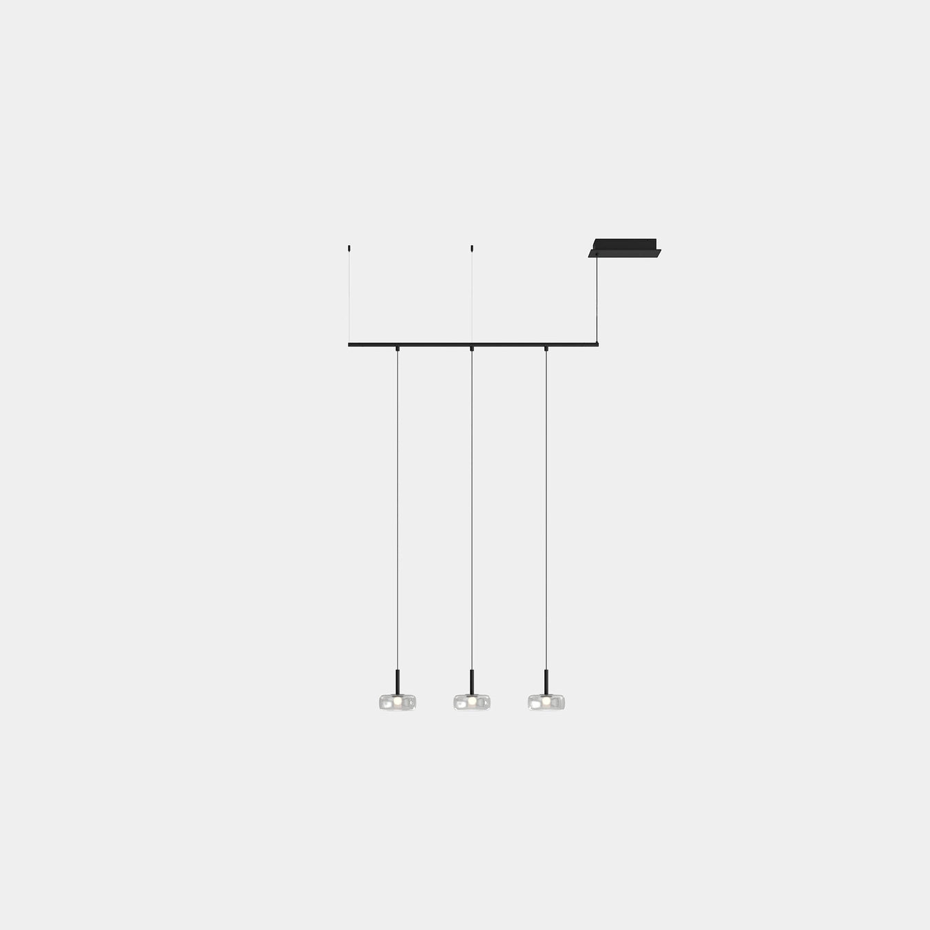 Tubs Modular Track with 3 Ceilings