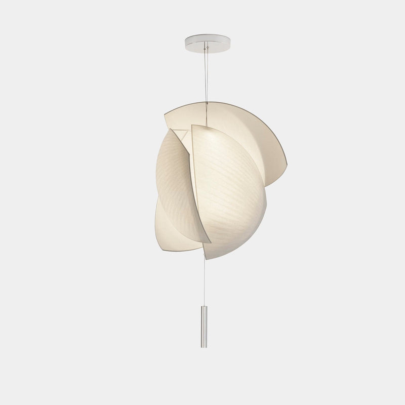 PENDANT VOILES BIG SURFACE LED 53.5 LED WARM-WHITE 3000K 1-10V CHROME 4032LM 00-6304-21-14