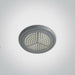 Ceiling Light Grey Circular Cool White LED built in 400lm 7W Die Cast One Light SKU:64002/G/C by@Outfy