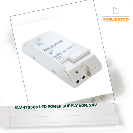 SLV 470506 LED POWER SUPPLY 60W, 24V by@Outfy