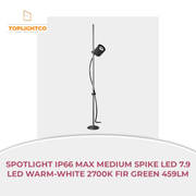 SPOTLIGHT IP66 MAX MEDIUM SPIKE LED 7.9 LED WARM-WHITE 2700K FIR GREEN 459LM by@Outfy