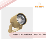 SPOTLIGHT IP66-IP67 MAX BIG WITHOUT SUPPORT LED 13.7 LED NEUTRAL-WHITE 4000K OR by@Outfy