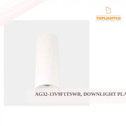 AG32-13V9F1TSWR, DOWNLIGHT PLAY DECO SURFACE 11.9W LED WARM-WHITE 2700K CRI 92 44.5&ordm; PHASE CUT W, White/white, Transparent by@Outfy