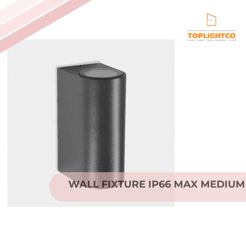WALL FIXTURE IP66 MAX MEDIUM DOUBLE EMISSION LED 10 LED WARM-WHITE 2700K ON-OFF AI21-P8V9S1OSZ5 by@Outfy