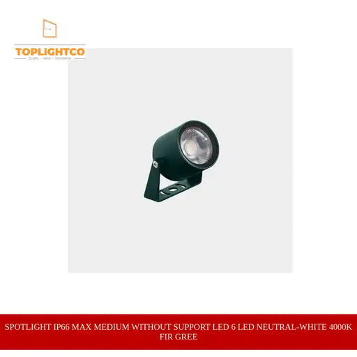 SPOTLIGHT IP66 MAX MEDIUM WITHOUT SUPPORT LED 6 LED NEUTRAL-WHITE 4000K FIR GREE by@Outfy