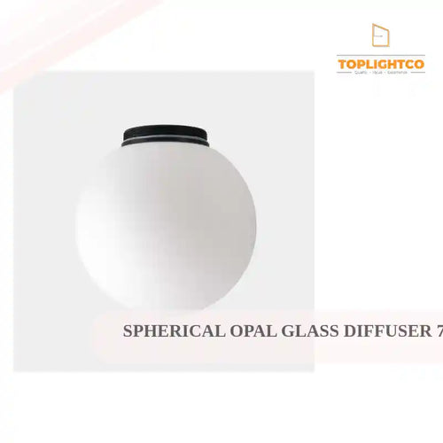 SPHERICAL OPAL GLASS DIFFUSER 71-E284-60-F9 by@Outfy
