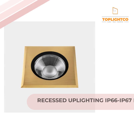 RECESSED UPLIGHTING IP66-IP67 MAX BIG SQUARE LED 17.3 LED EXTRA WARM-WHITE 2200K by@Outfy