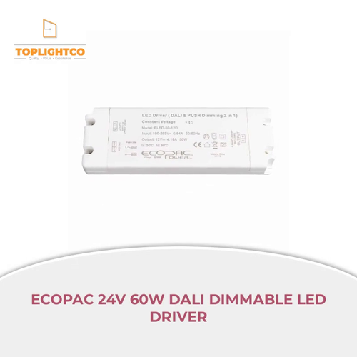 Ecopac 24V 60W Dali Dimmable LED Driver by@Outfy