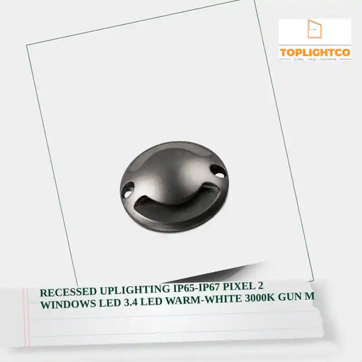RECESSED UPLIGHTING IP65-IP67 PIXEL 2 WINDOWS LED 3.4 LED WARM-WHITE 3000K GUN M by@Outfy