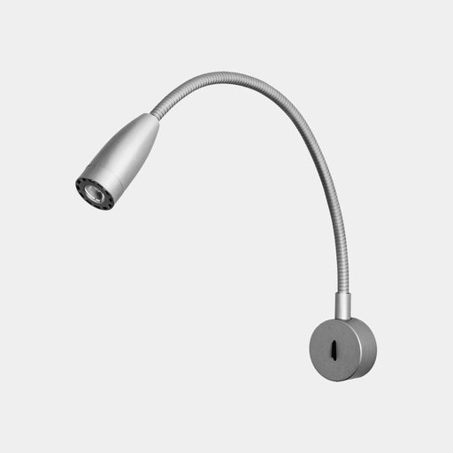 READING LIGHTS BED ROUND LED 3.5 LED WARM-WHITE 3000K ON-OFF SATIN NICKEL 115LM