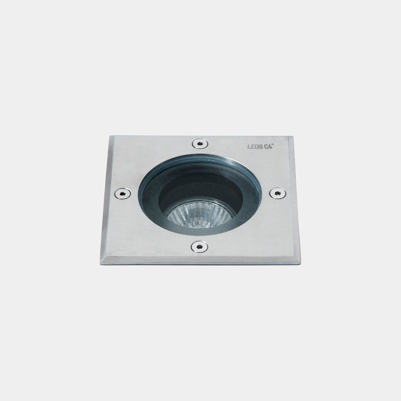 RECESSED UPLIGHTING IP65-IP67 GEA GU10 SQUARE GU10 8 AISI 316 STAINLESS STEEL 27