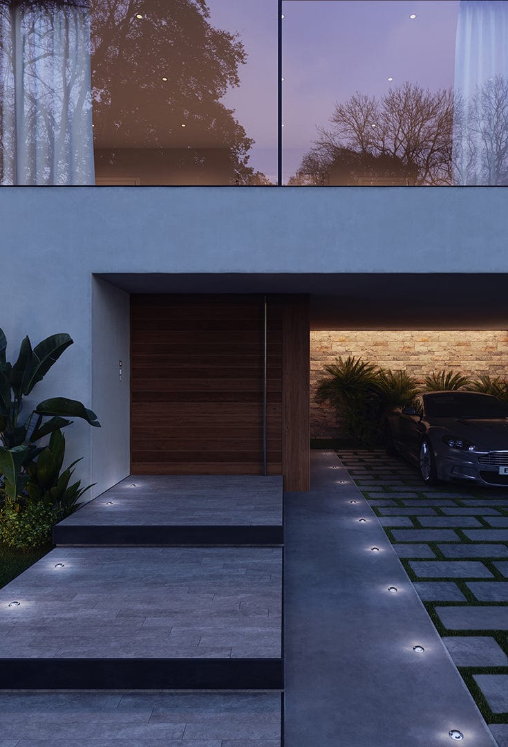 RECESSED UPLIGHTING IP65-IP67 PIXEL 4 WINDOWS LED 3.4 LED WARM-WHITE 3000K AISI