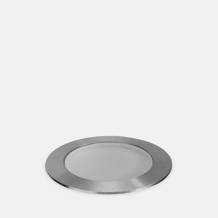 RECESSED UPLIGHTING IP66-IP67 RIM Ø46MM LED 1 BLUE AISI 316 STAINLESS STEEL 3LM 55-E151-CA-11