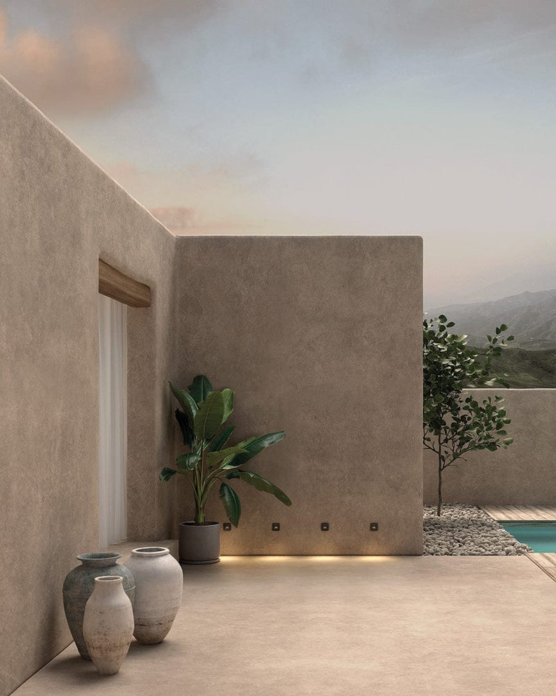 RECESSED WALL LIGHTING IP65 CLICK LED 1.4 LED WARM-WHITE 3000K ON-OFF BLACK 31LM