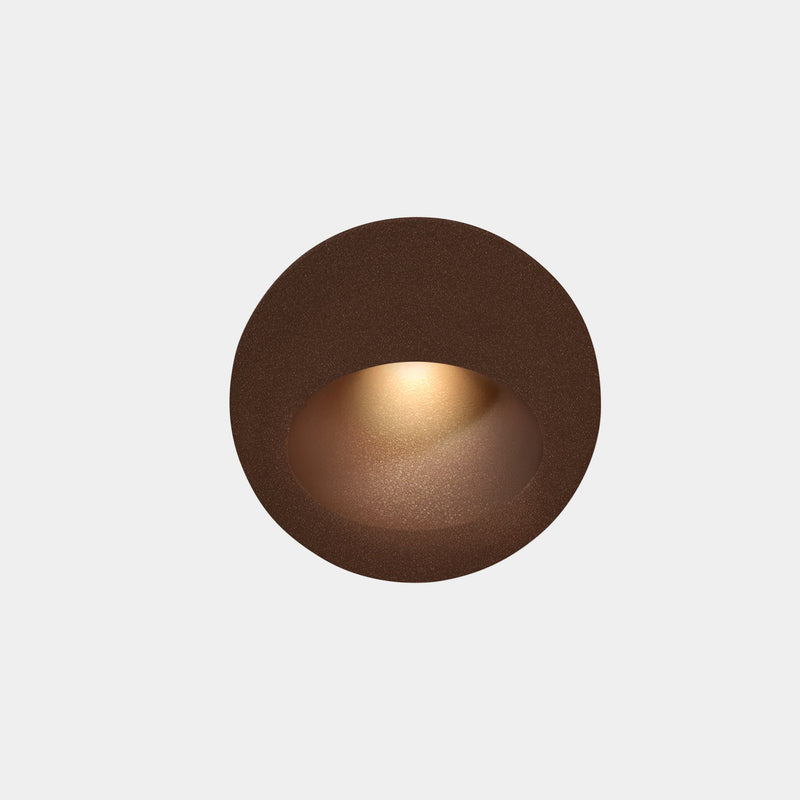 RECESSED WALL LIGHTING IP66 BAT ROUND OVAL LED 2.2 LED NEUTRAL-WHITE 4000K BROWN 05-E014-J6-CM