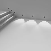 RECESSED WALL LIGHTING IP66 BAT ROUND OVAL LED 2.2 LED WARM-WHITE 3000K URBAN GR