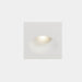 RECESSED WALL LIGHTING IP66 BAT SQUARE OVAL LED 3 4000K ON-OFF WHITE 77LM