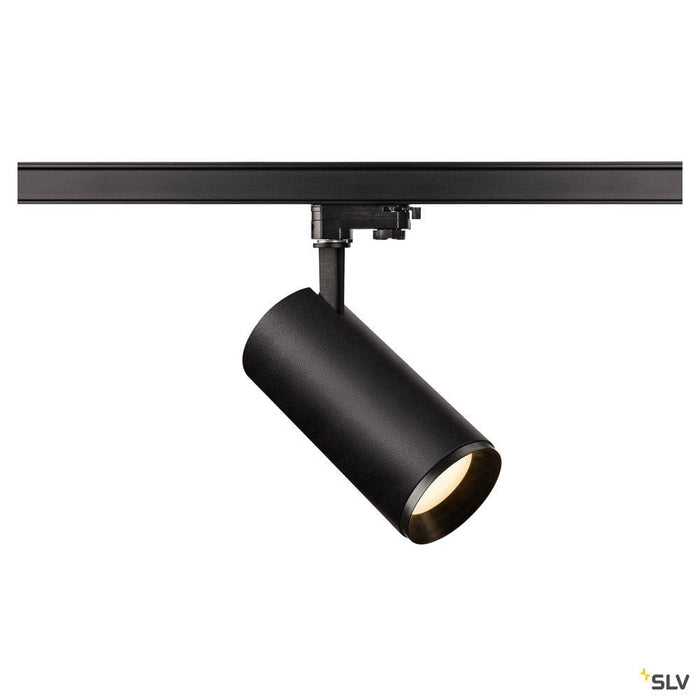 SLV Numinos Phase L, 3-circuit dimmable tracklight Black/black 3000k 24° CRI90 - Toplightco