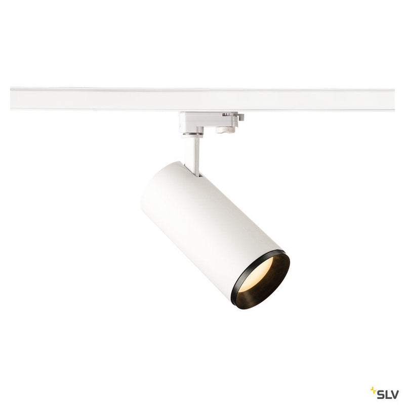 SLV Numinos Phase L, 3-circuit dimmable tracklight White/black 2700k 24° CRI90 - Toplightco