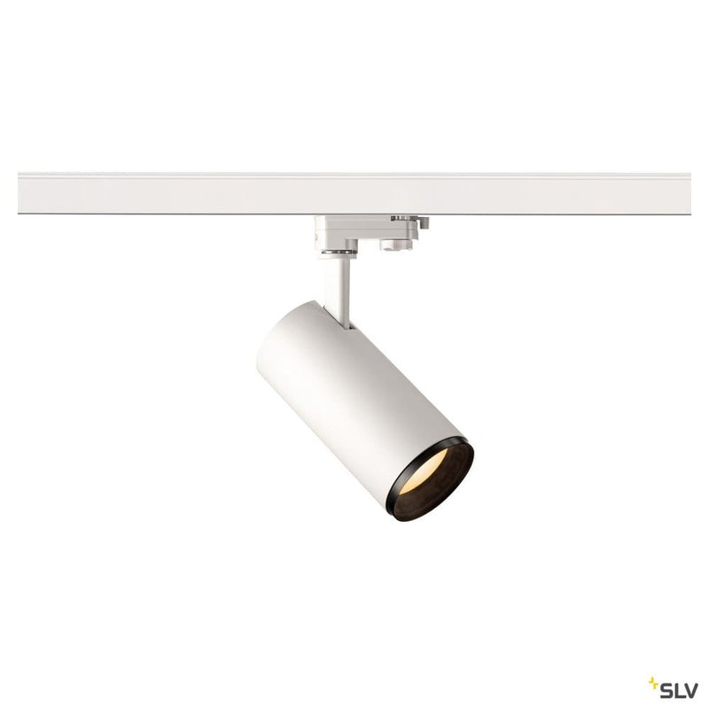 SLV Numinos Phase M, 3-circuit dimmable tracklight White/black 2700k 24° CRI90 - Toplightco