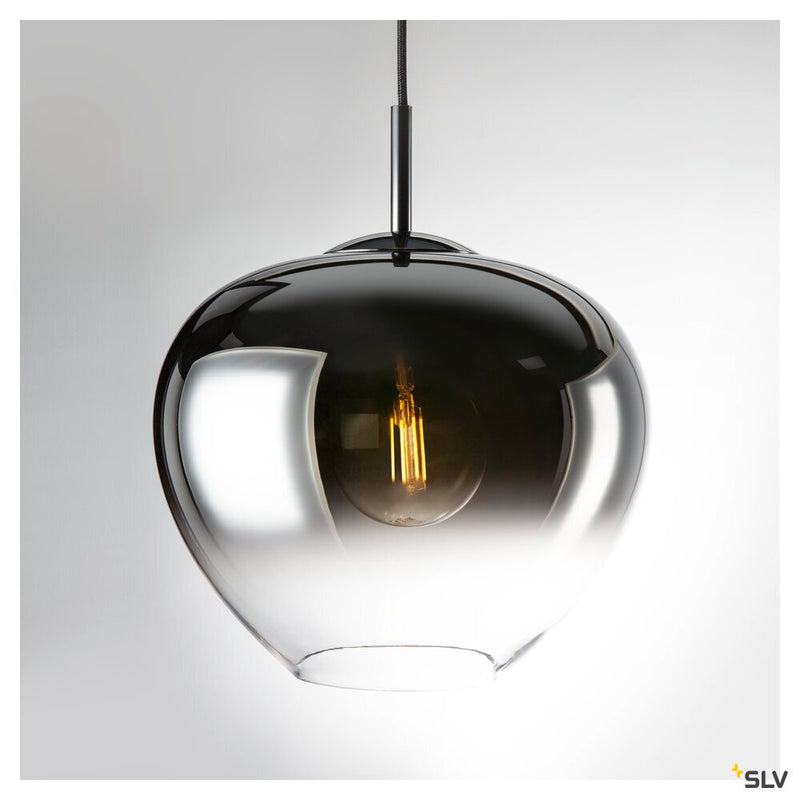SLV 1003443 PANTILO CONVEX 29, indoor pendant E27 chrome