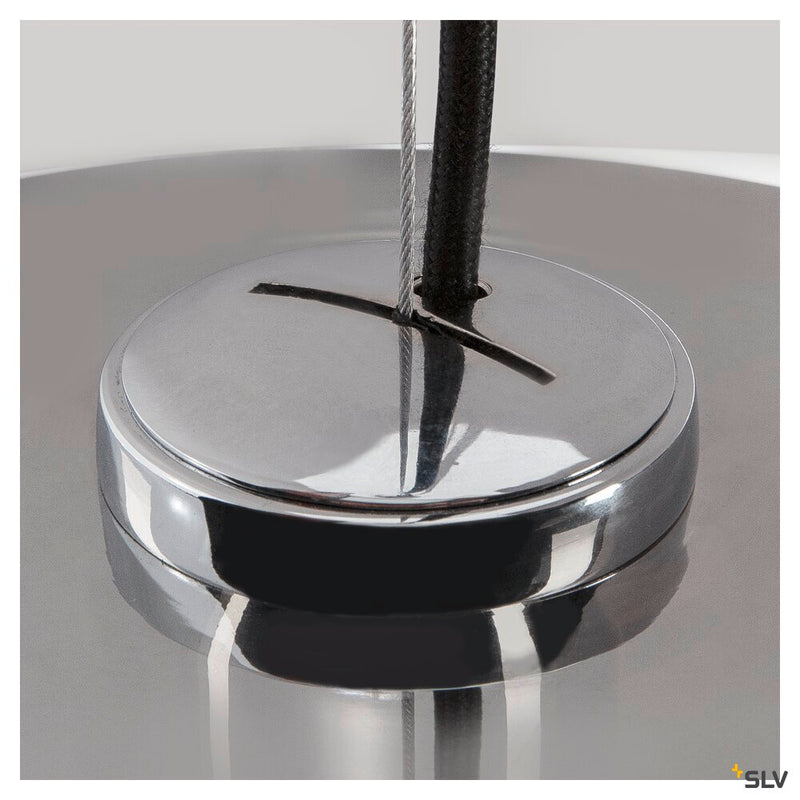 SLV 1003444 PANTILO CONVEX 40, indoor pendant E27 chrome