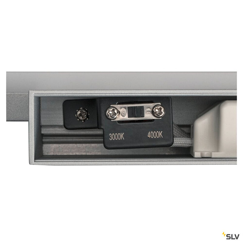 SLV 1003508 GLENOS® 60, indoor LED mirror light grey CCT switch 3000/4000 K