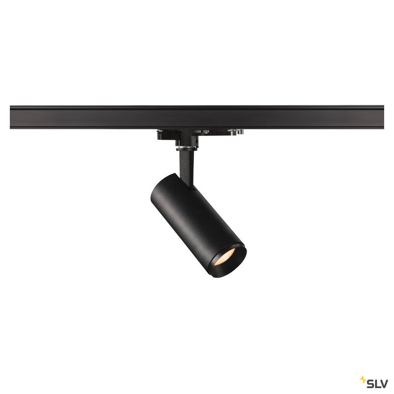 SLV 1004364 NUMINOS® S 3Ph., DALI, 3~ Spotlight, cylindrical, 2700 K, 7.8 Watt, DALI, 60°, matt black