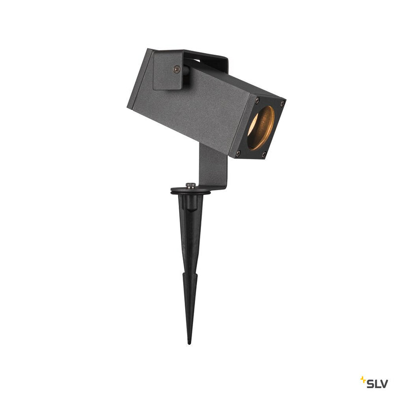SLV 1004652 THEO BRACKET SP QPAR51, outdoor ground spike light anthracite