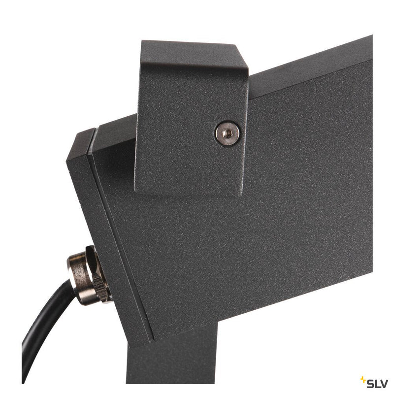SLV 1004652 THEO BRACKET SP QPAR51, outdoor ground spike light anthracite