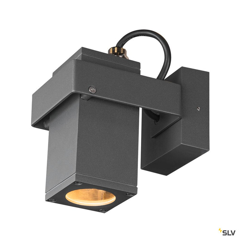 SLV 1004653 THEO BRACKET CW, outdoor wall and ceiling-mounted light QPAR51 anthracite