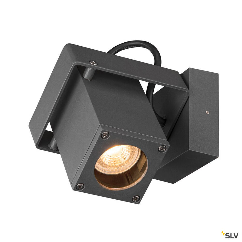 SLV 1004653 THEO BRACKET CW, outdoor wall and ceiling-mounted light QPAR51 anthracite