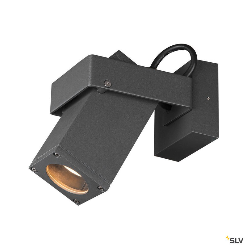 SLV 1004653 THEO BRACKET CW, outdoor wall and ceiling-mounted light QPAR51 anthracite