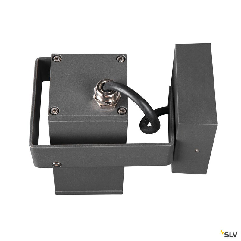 SLV 1004653 THEO BRACKET CW, outdoor wall and ceiling-mounted light QPAR51 anthracite
