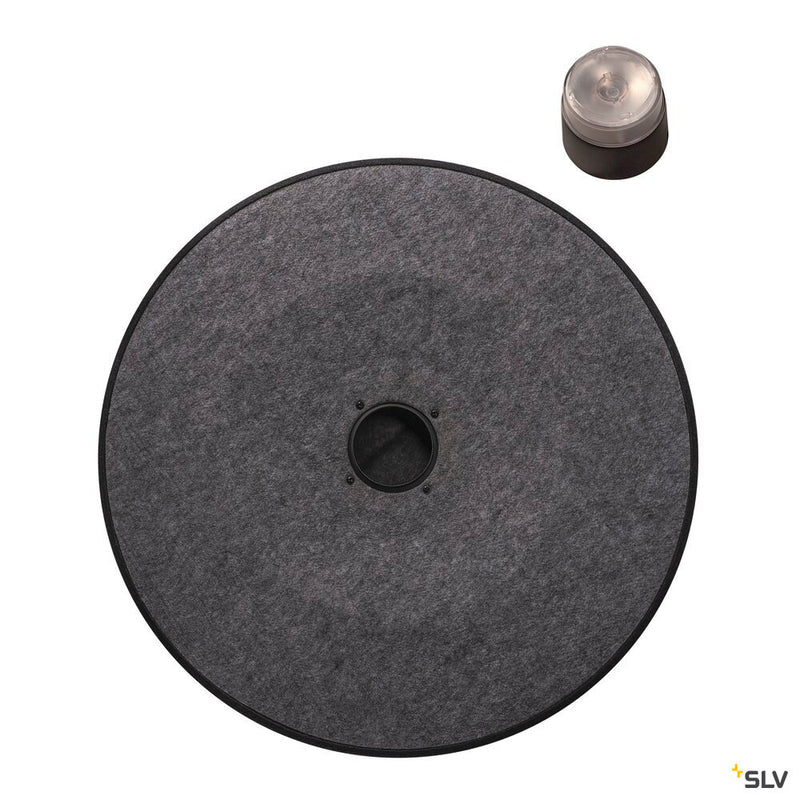 SLV 1004663 MANA, shade round 60 grey